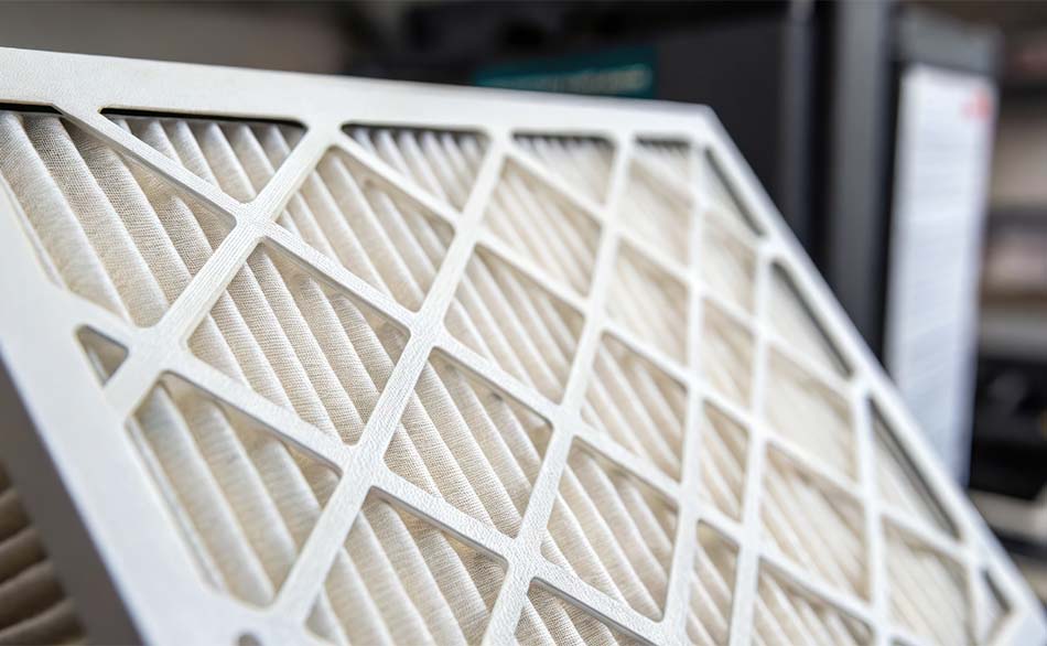 What are MERV ratings and why do they matter - closeup of HVAC filter